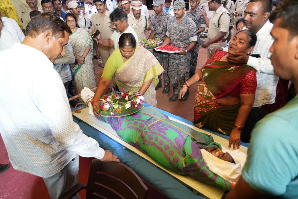 KareGutta | కర్రెగుట్ట అటవీ లంకపల్లిలో పేలిన మందుపాతర