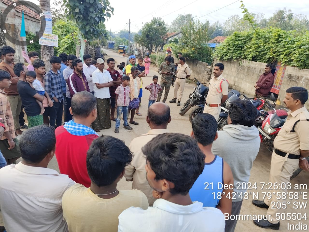 బ్రాహ్మణపల్లిలో కార్డన్ సర్చ్