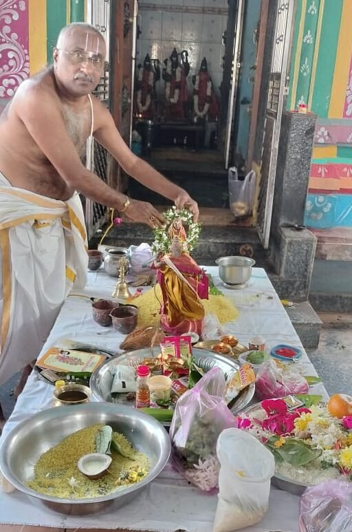 రామాలయంలో వైభవంగా గోదాదేవి కళ్యాణం