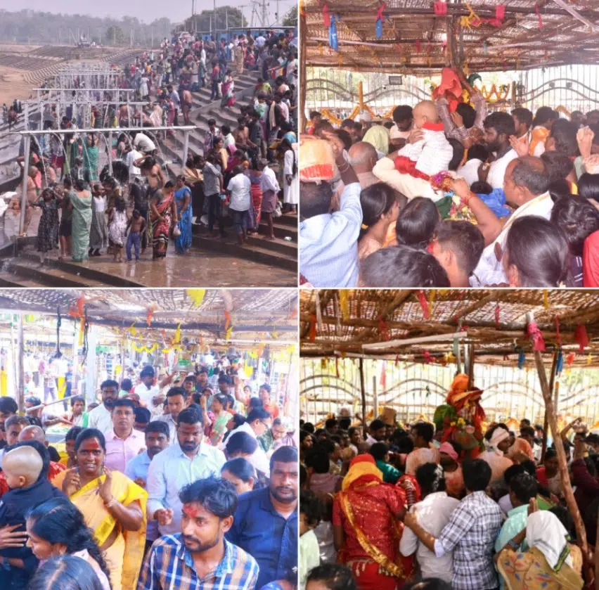 Medaram | పెరుగుతున్న భక్త ప్రవాహం.. కళకళలాడుతున్న మేడారం...