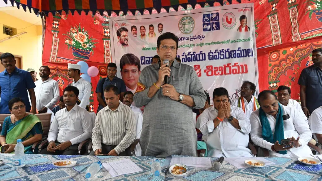 పార్కు ప్రారంభం, దివ్యాంగులకు ఉపకరణాల పంపిణీ