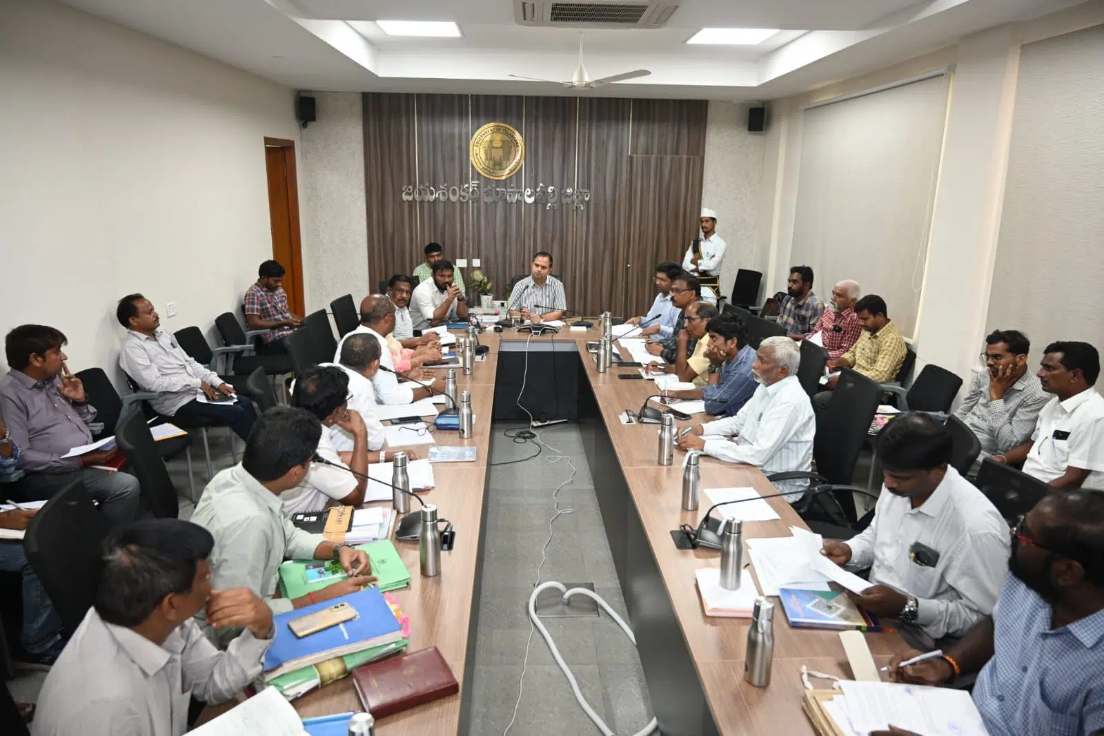 చిన్న కాలేశ్వరం ప్రాజెక్టు పనులలో వేగం పెంచాలి