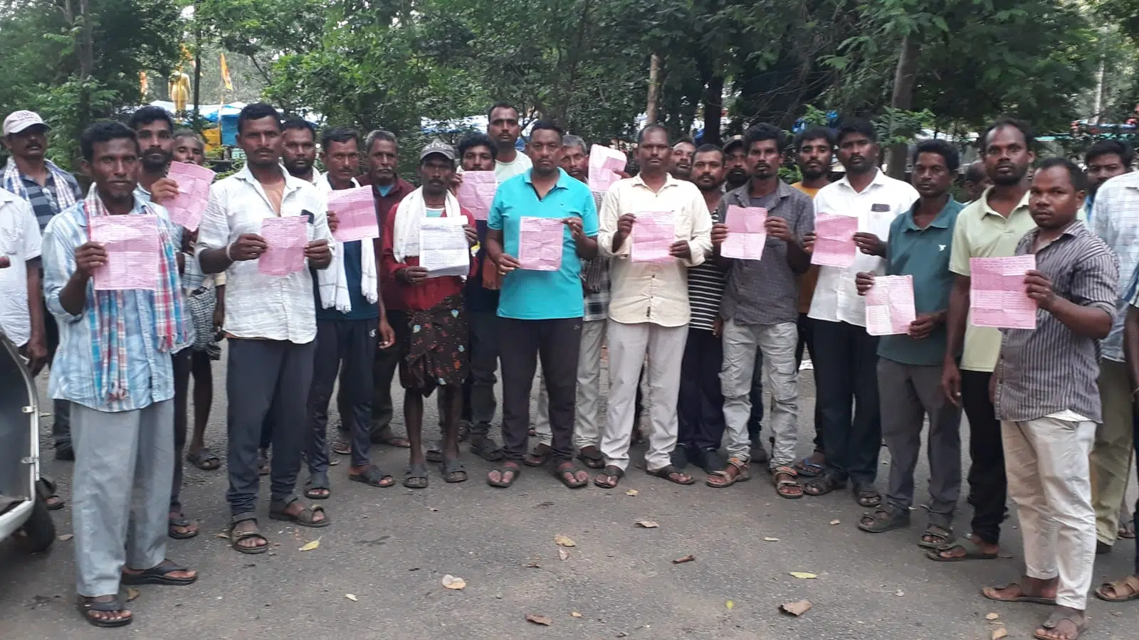 సింజెంట మొక్కజొన్న రైతుల ఆవేదన