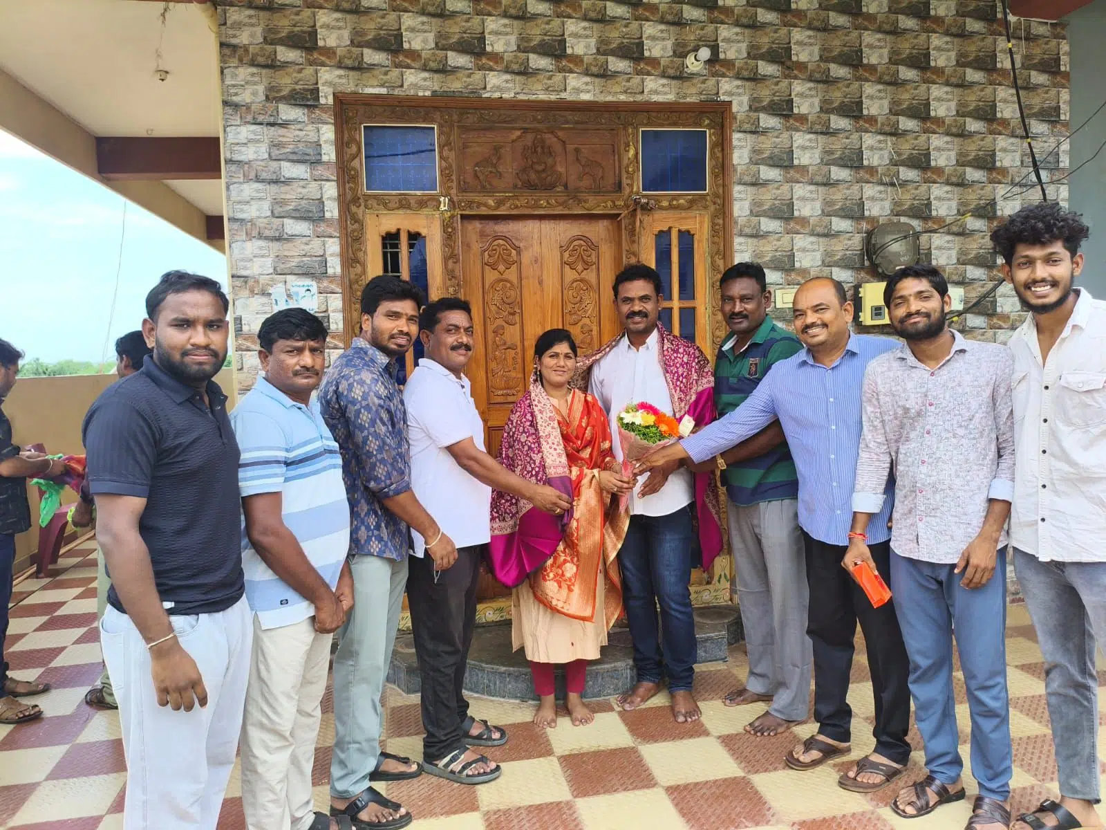 కాటారం మార్కెట్ కమిటీ చైర్మన్ కు ఘనంగా సన్మానం