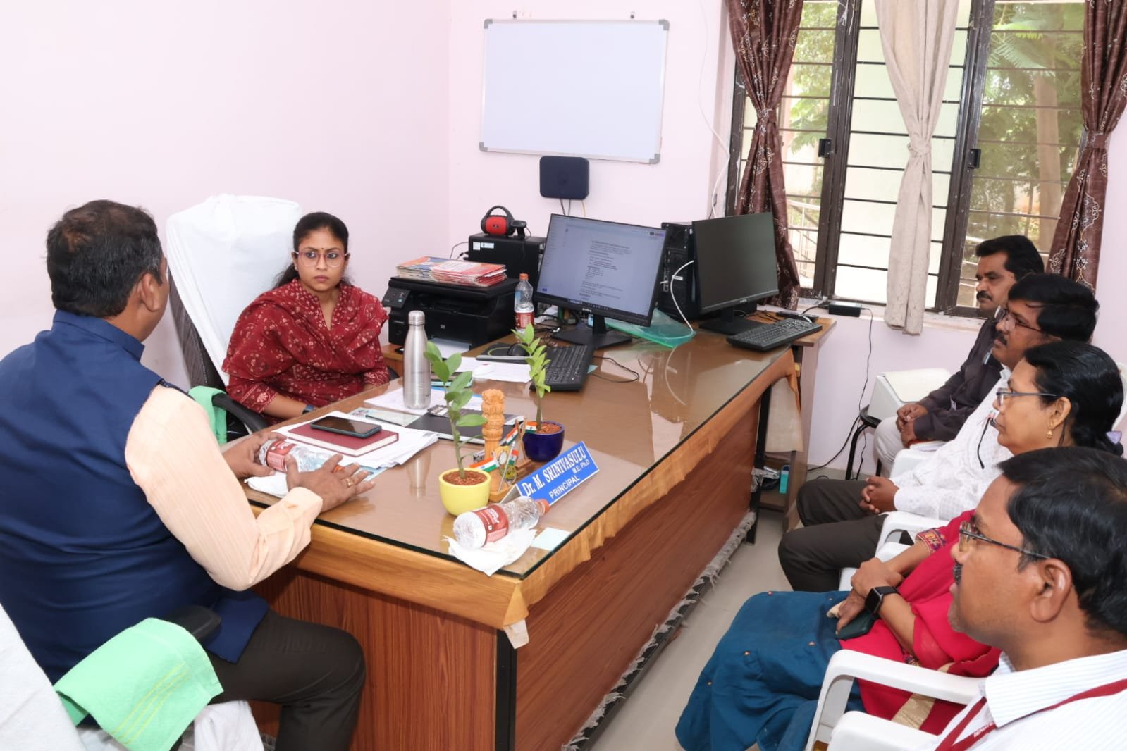 కోస్గి ఇంజనీరింగ్ కాలేజీని పరిశీలించిన కలెక్టర్ సిక్తా పట్నాయక్