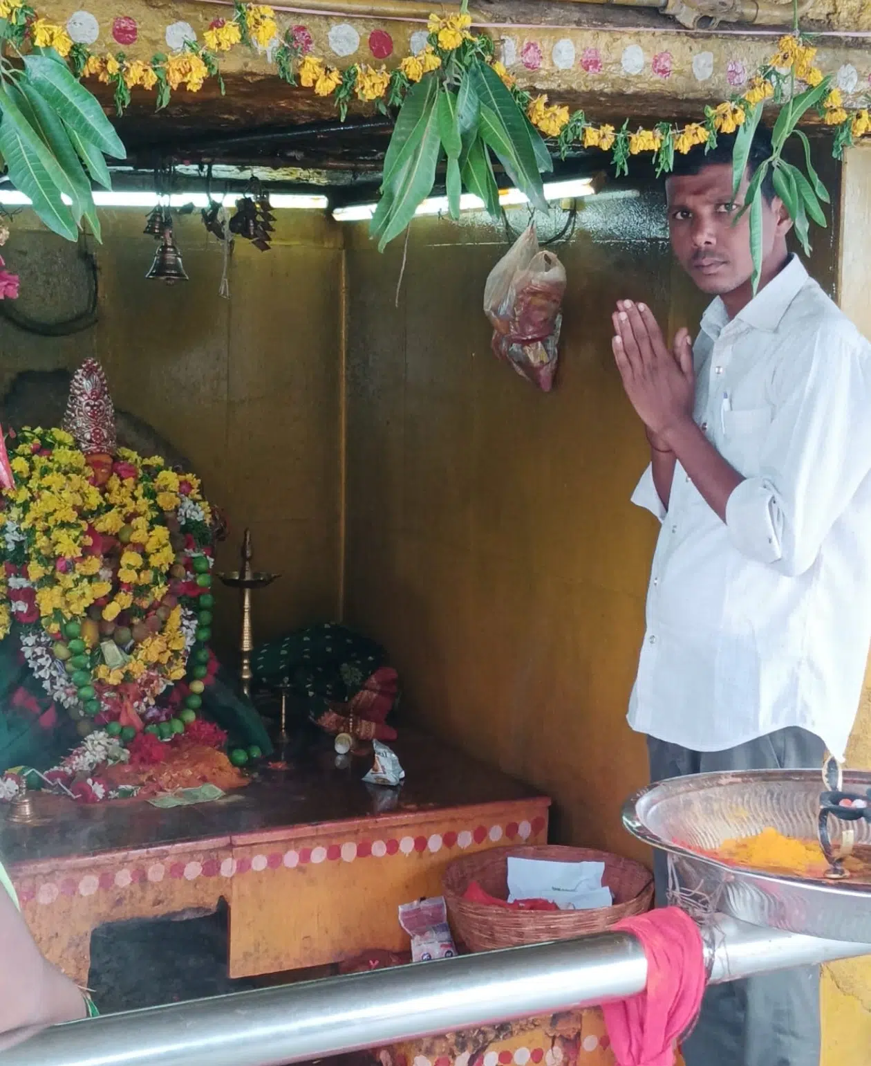తొలి ఏకాదశి పూజలు నిర్వహించిన నక్క రాజు
