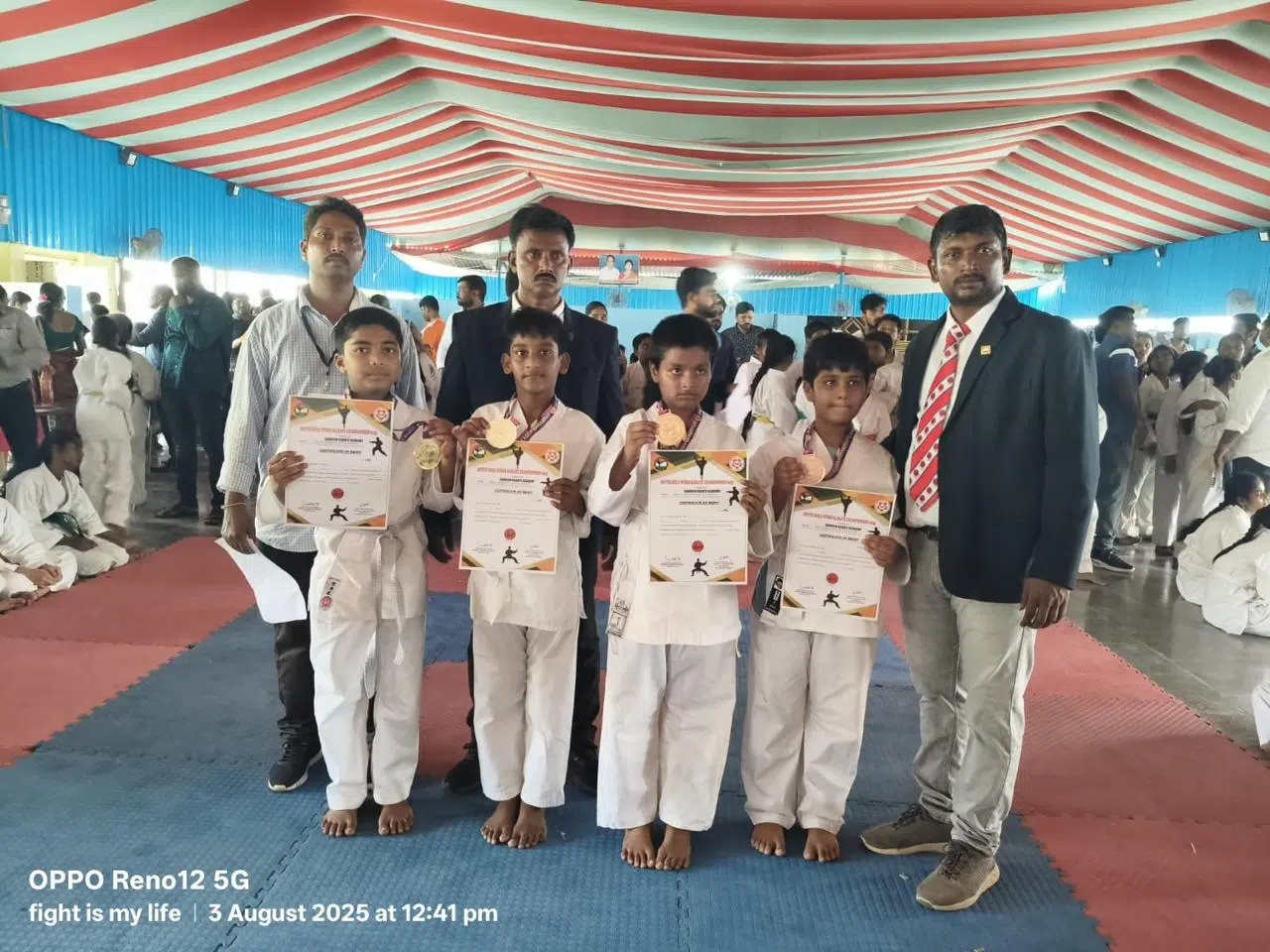 సౌత్ ఇండియా కరాటేలో బిట్స్ స్కూల్ విద్యార్థులకు గోల్డ్ మెడల్స్ 