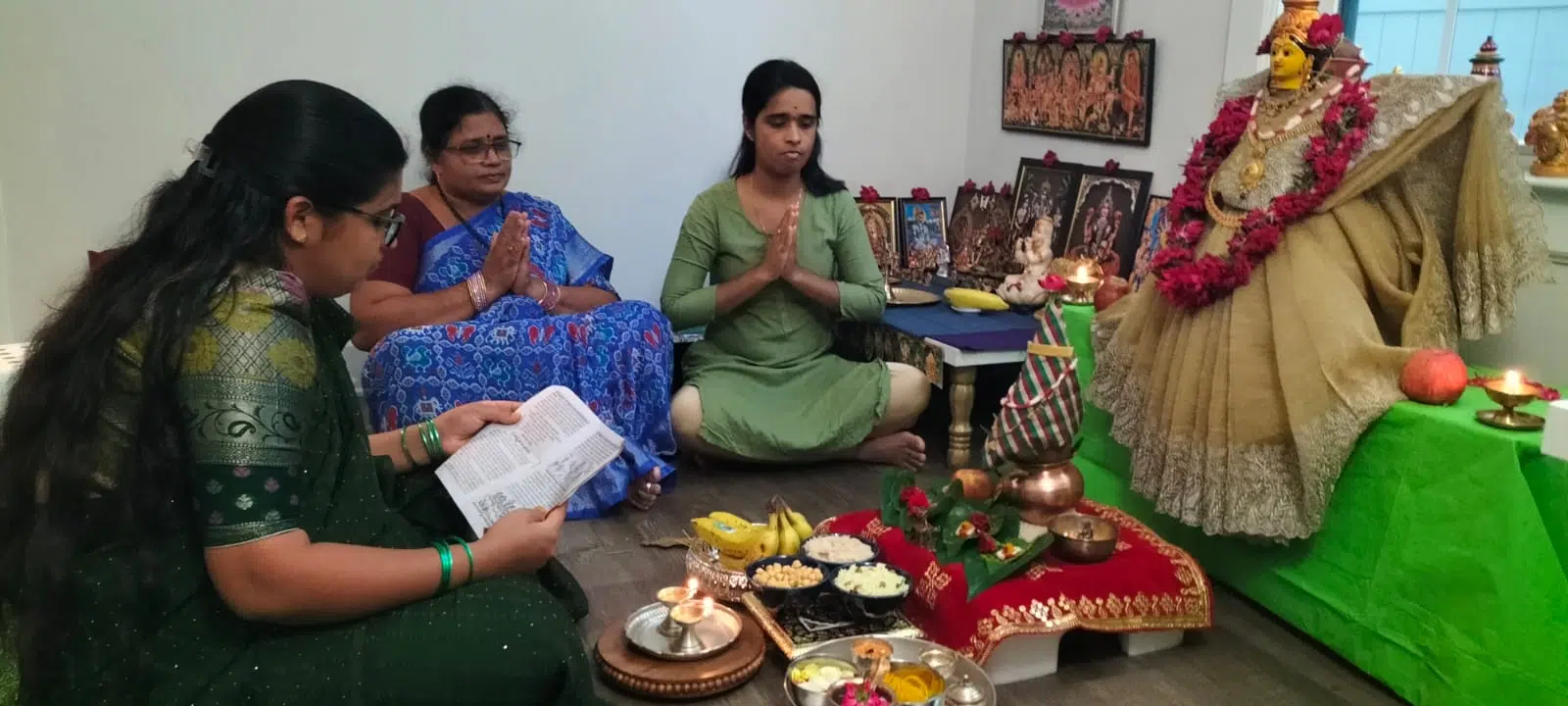 అమెరికా మేరీల్యాండ్‌లో ఘనంగా వరలక్ష్మీ వ్రతం