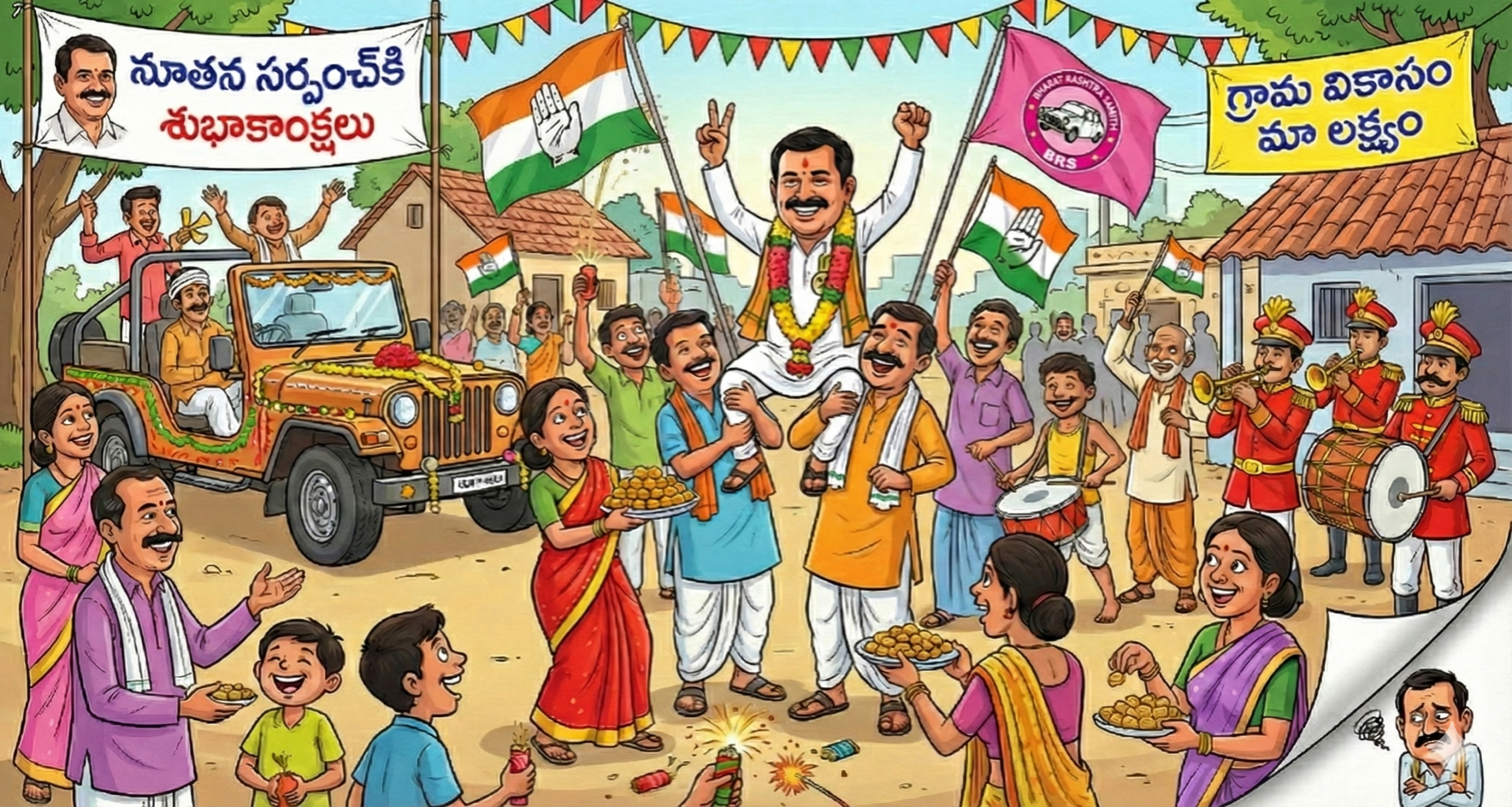 Mulugu | జీపీ ఎన్నికల్లో కాంగ్రెస్ విజయదుందుభి