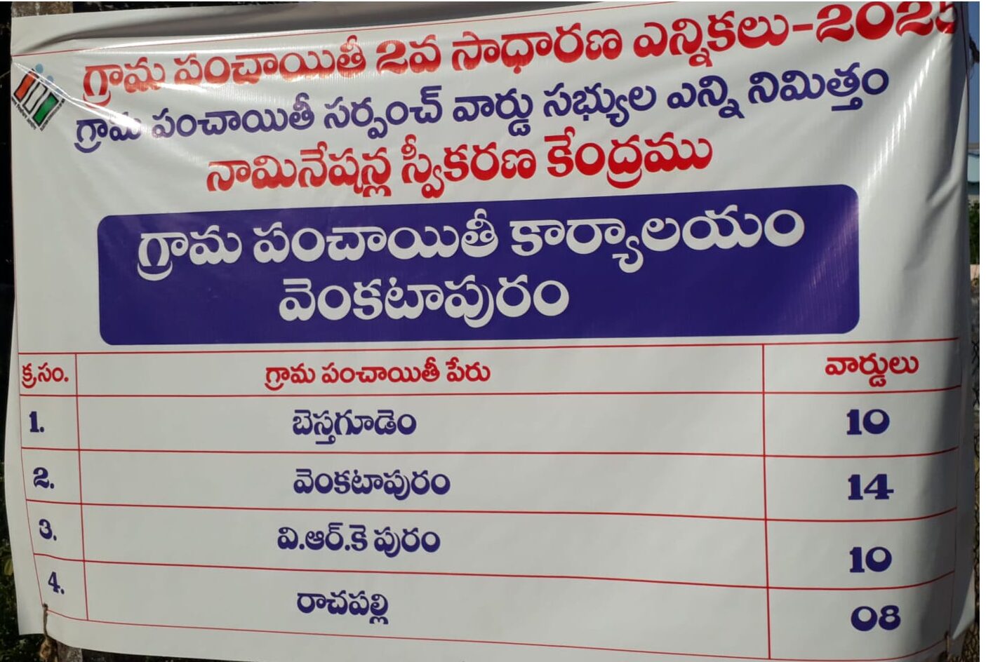 మేజర్​ పంచాయతీలో సర్పంచ్​ బరిలో ఏడుగురు