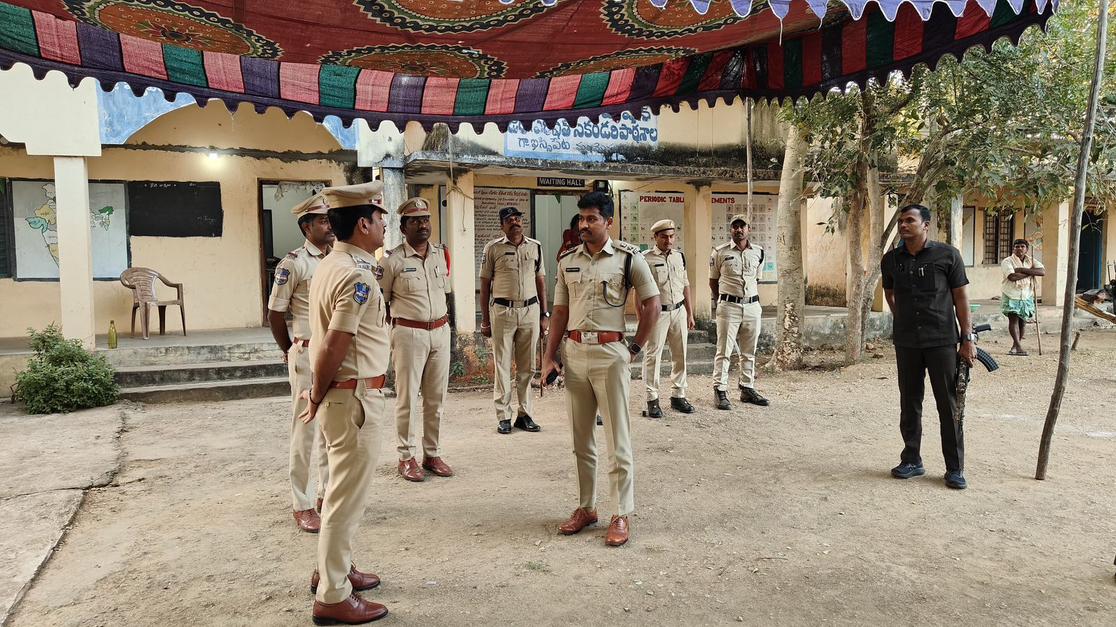 ప్రశాంత ఎన్నికల నిర్వహణకు పటిష్ట బందోబస్తు