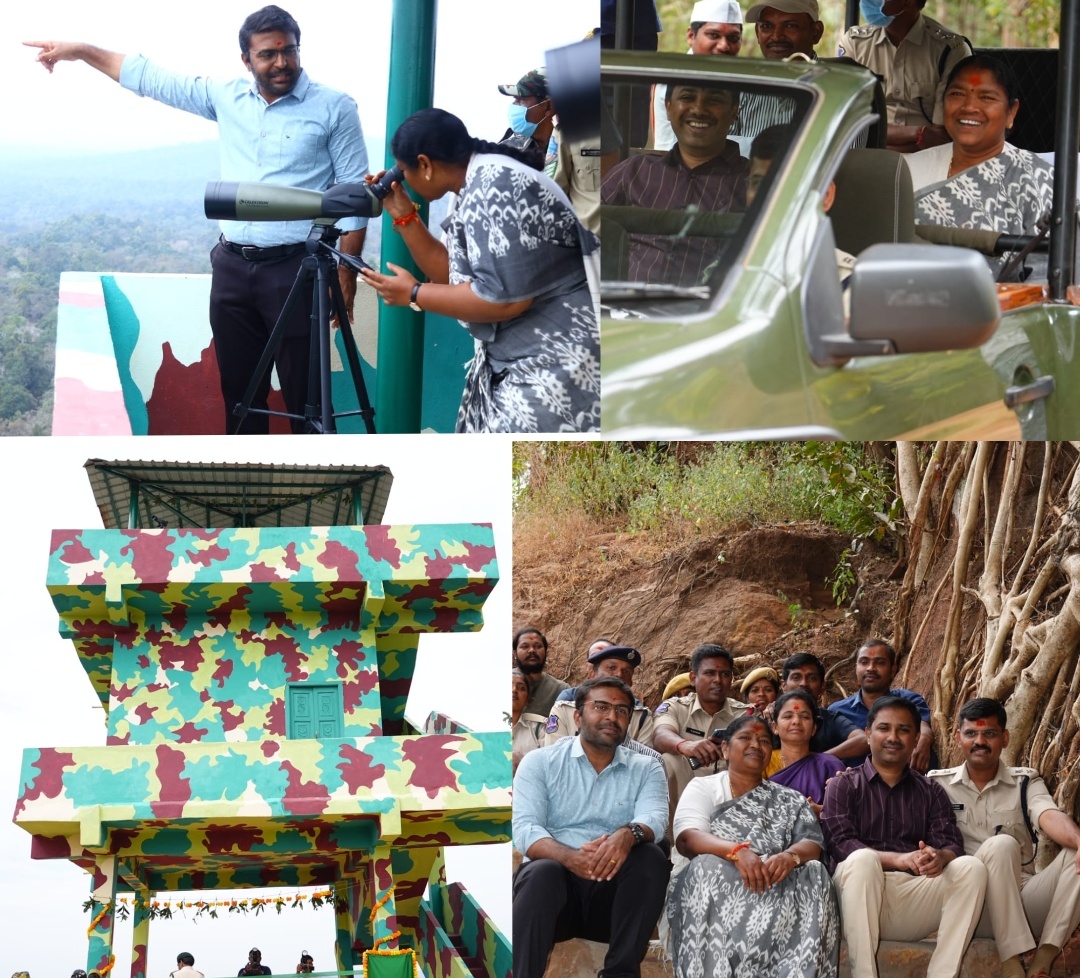 జలగలంచ వ్యూ పాయింట్ ప్రారంభించిన మంత్రి సీతక్క