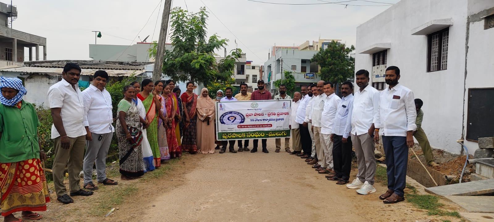 99 రోజుల ప్రణాళికలో పారిశుధ్య పనులు, అంగన్వాడీ తనిఖీలు