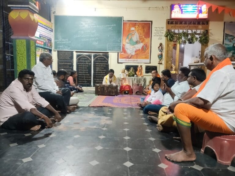 సాయిబాబా ఆలయంలో ఉగాది పంచాంగ శ్రవణం