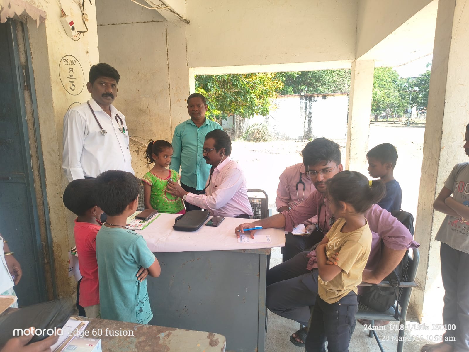 ఆశ్రమ పాఠశాలల్లో ఆర్‌బీఎస్‌కే వైద్య శిబిరం