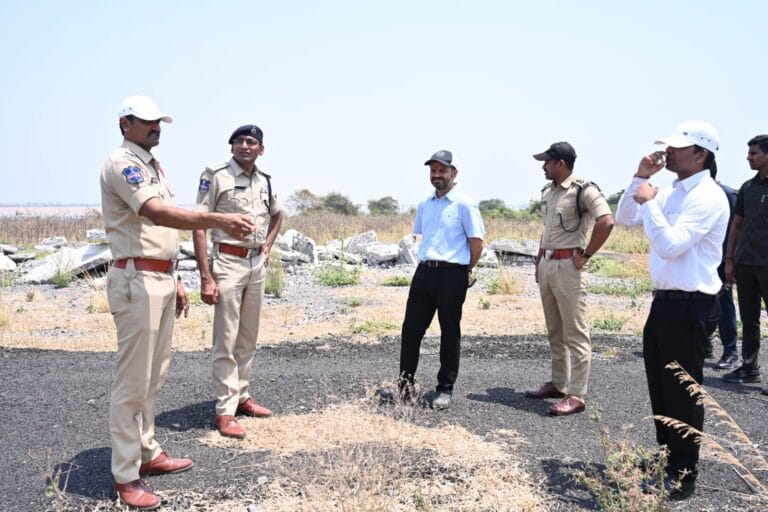 భూపాలపల్లి సీఎం పర్యటనకు పకడ్బందీ ఏర్పాట్లు 