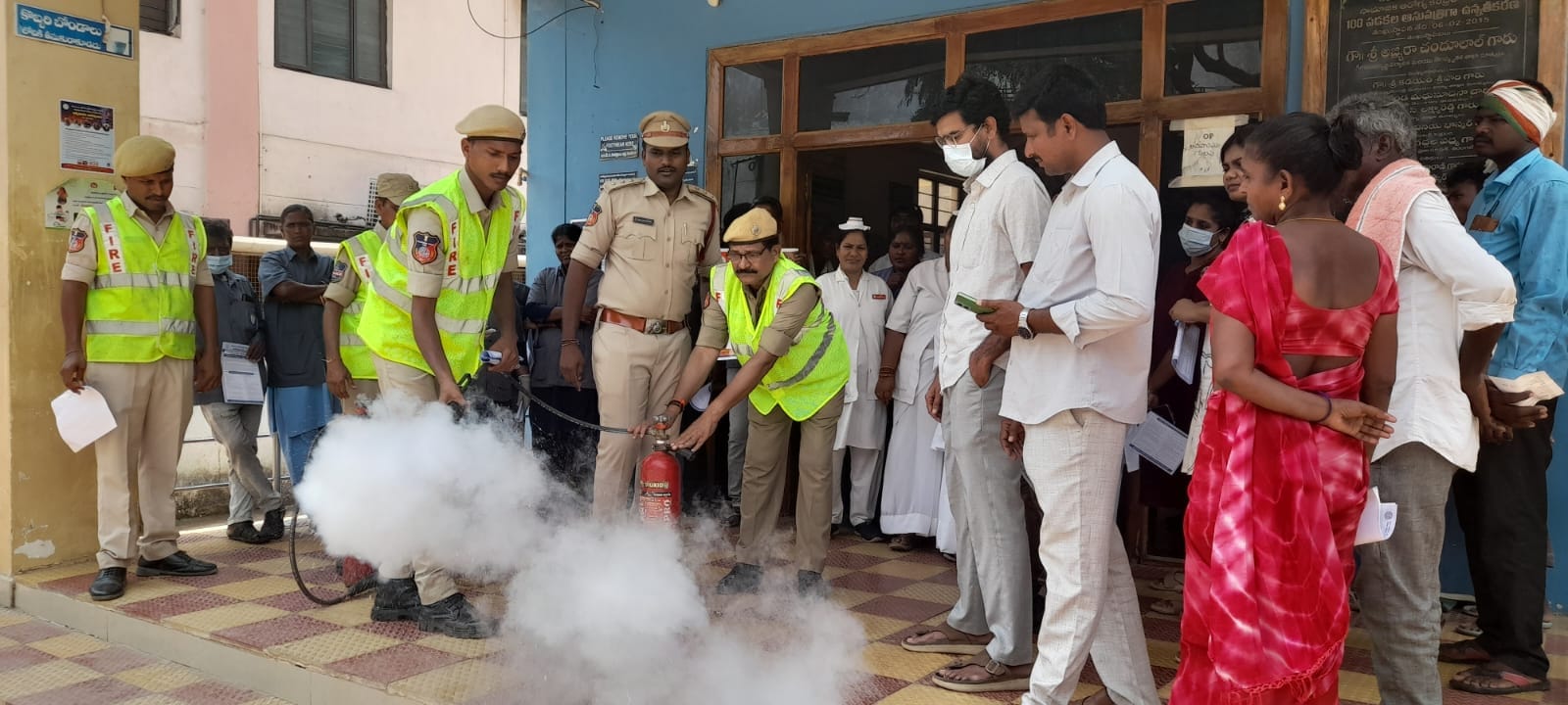 ఆసుపత్రిలో అగ్ని భద్రతపై అవగాహన 