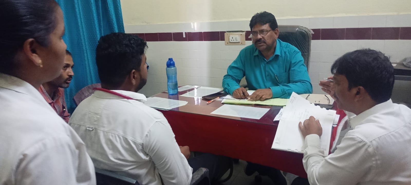 వాజేడు మండలంలో డయాలసిస్ సెంటర్‌కు స్థల పరిశీలన