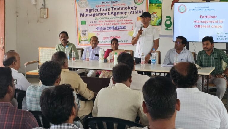 రైతులకు ఆత్మ ఆధ్వర్యంలో అవగాహన సదస్సు