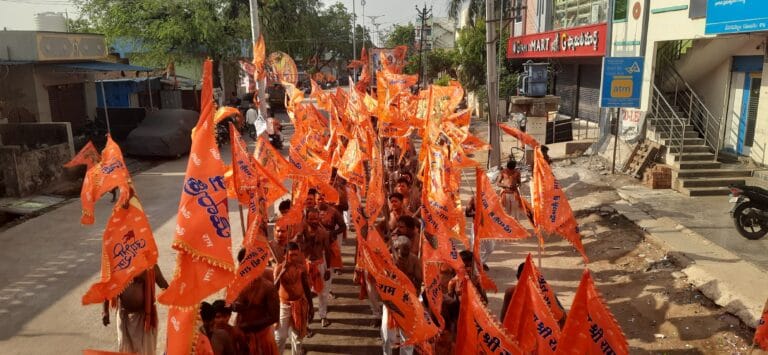 ములుగులో ఘనంగా హనుమాన్ నగర సంకీర్తన