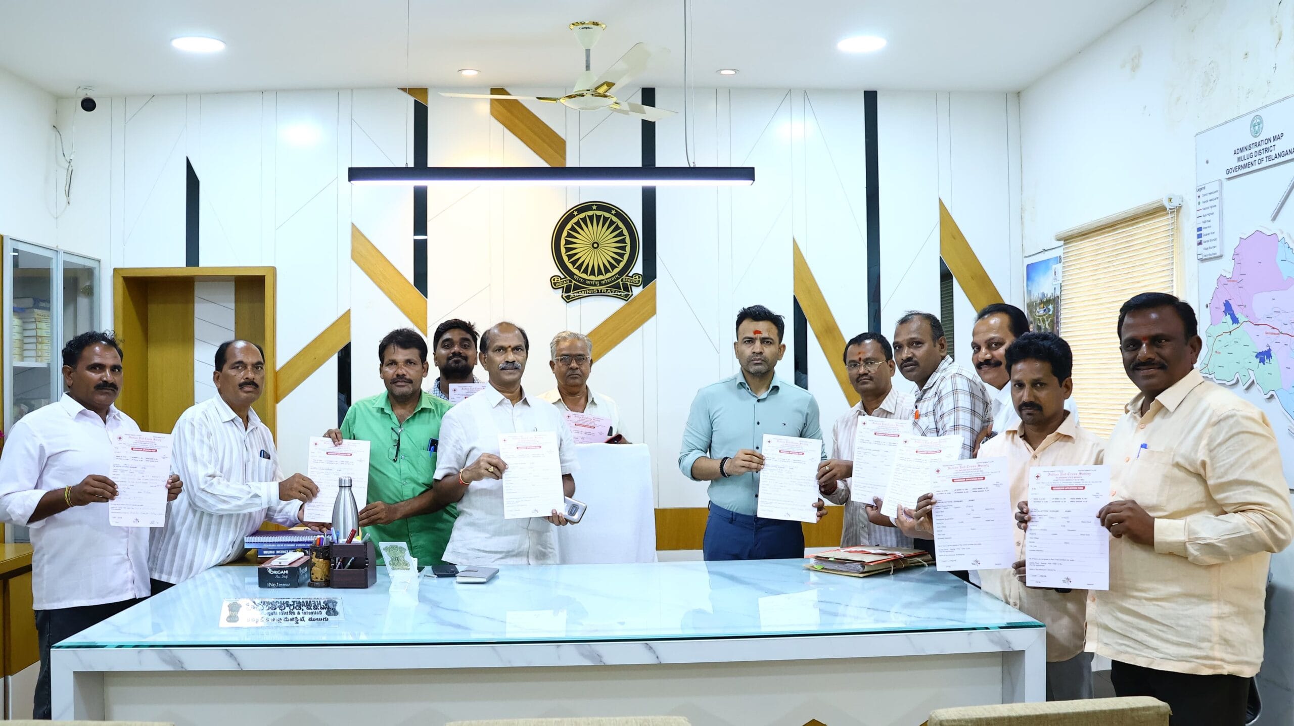 ములుగులో రెడ్క్రాస్ ప్రత్యేక సభ్యత్వ నమోదు ప్రారంభం